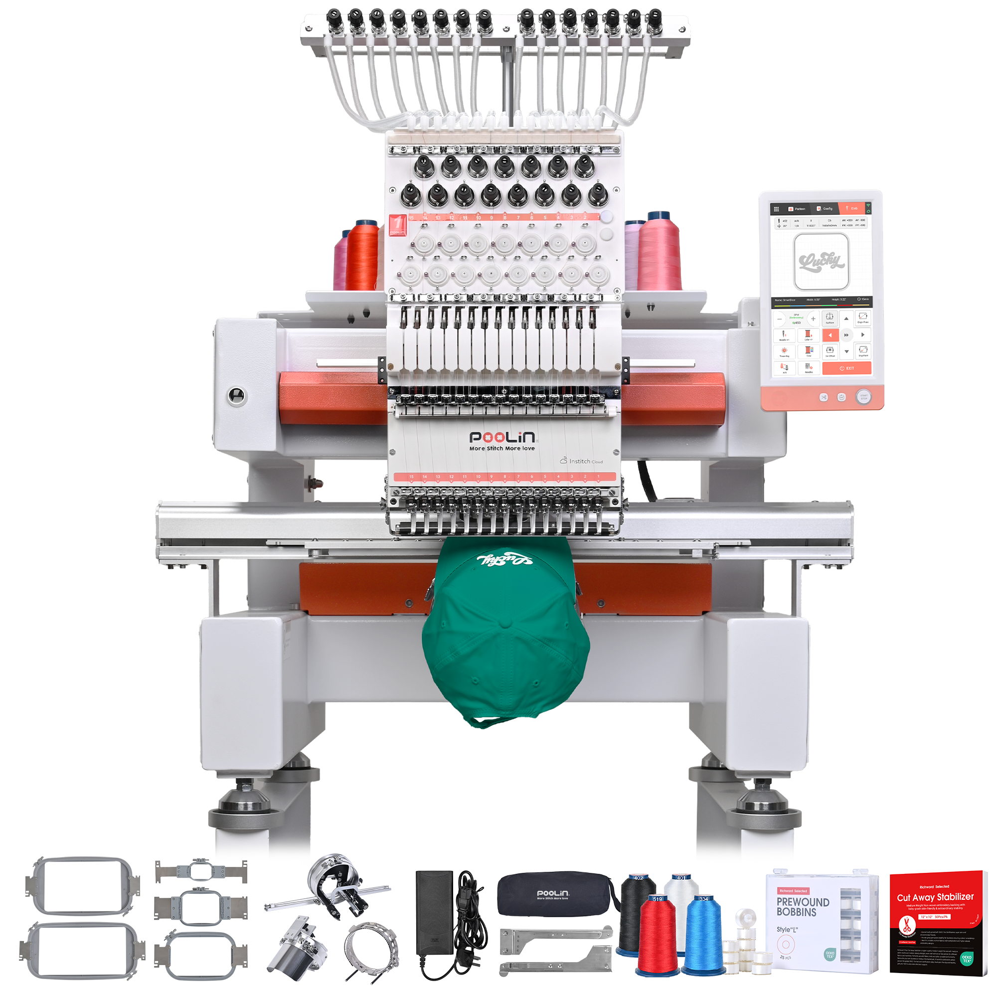 Embroidery Needles - PooLin EOV Commercial Embroidery Machine with