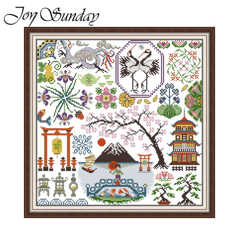 Embroidery Artist - Cross Stitch Embroidery Set Joy Sunday