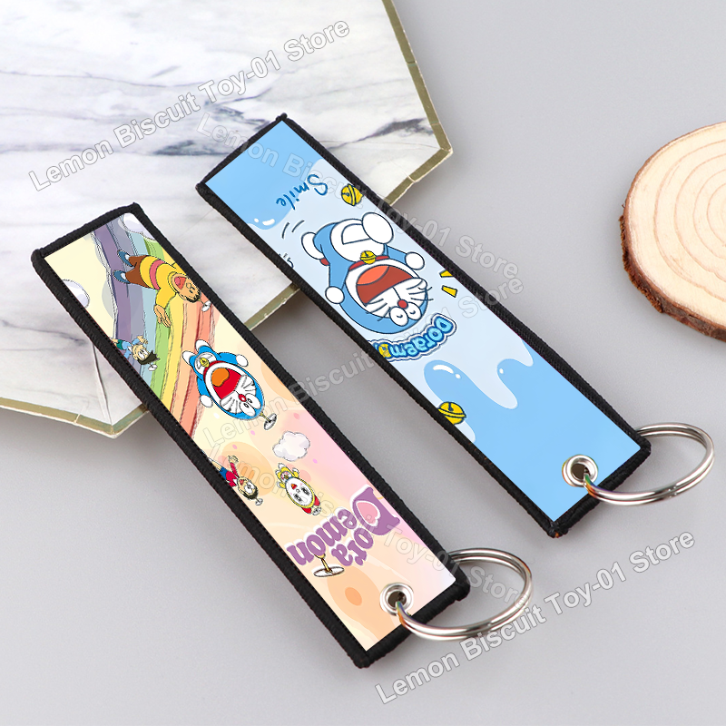 Embroidery Gift - Doraemons Series Key Fobs Holder Embroidery