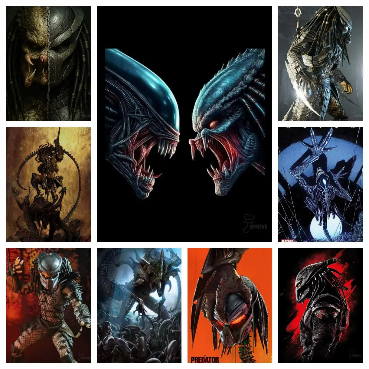 Embroidery Vs Stitching - 2026 New Alien vs Predator Character