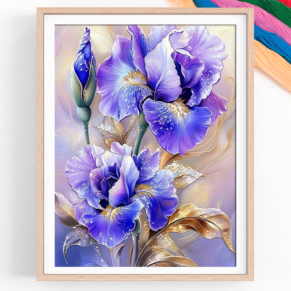 Embroidery Job - Flower 11CT Cross Stitch Kits DIY