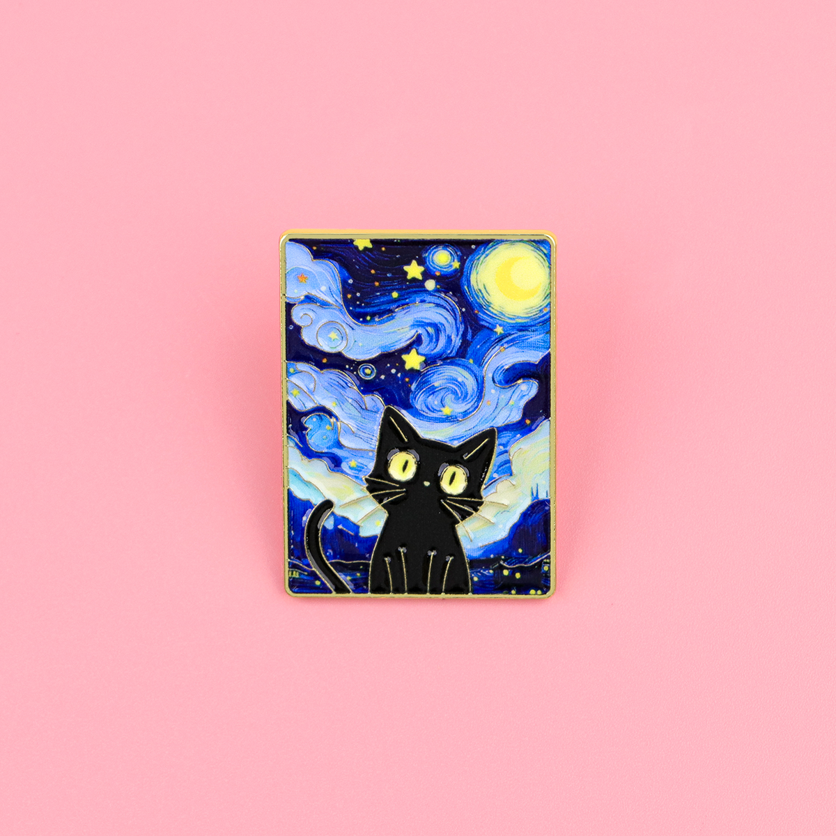 Embroidery Garment - Starry Night by Van Gogh Blank
