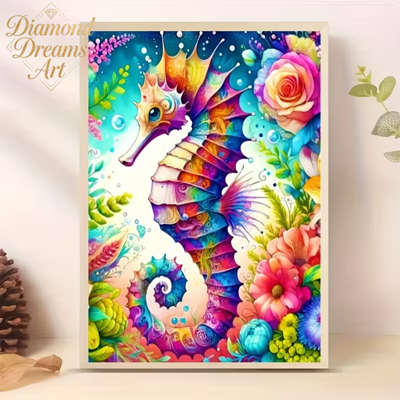 Embroidery Motif - Frameless,5D DIY Diamond Painting Set -