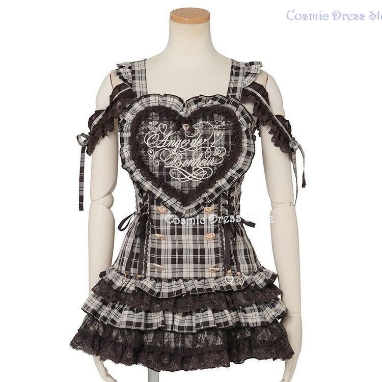 Embroidery In The Piece - Sweet Cute Lolita Two-Piece Set –