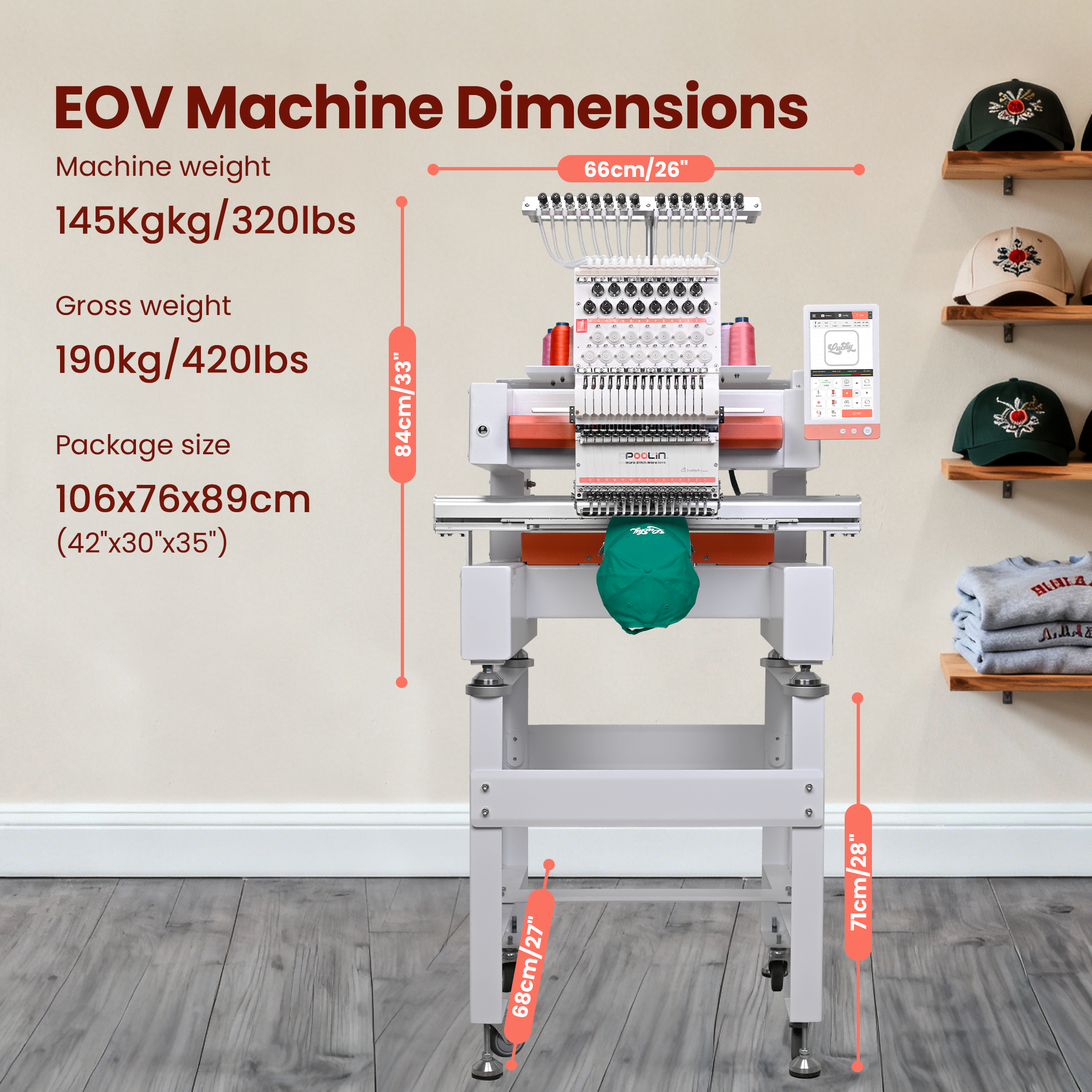 PooLin EOV Commercial Embroide – обзор и цена Embroidery Needles