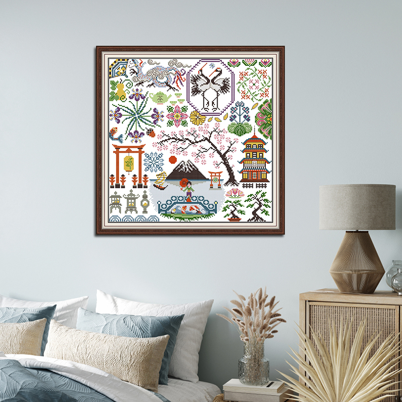 Cross Stitch Embroidery Set Jo – обзор и цена Embroidery Artist