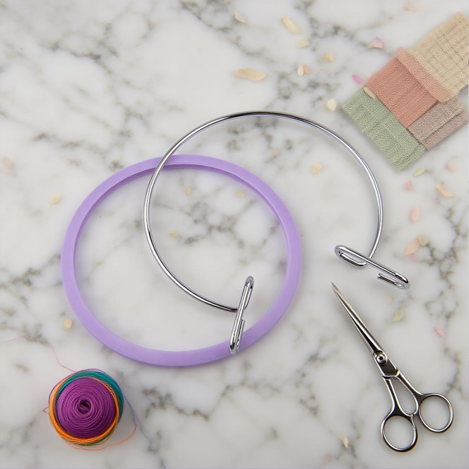 Hoop For Cross Stitching Metal – обзор и цена Embroidery In The Piece