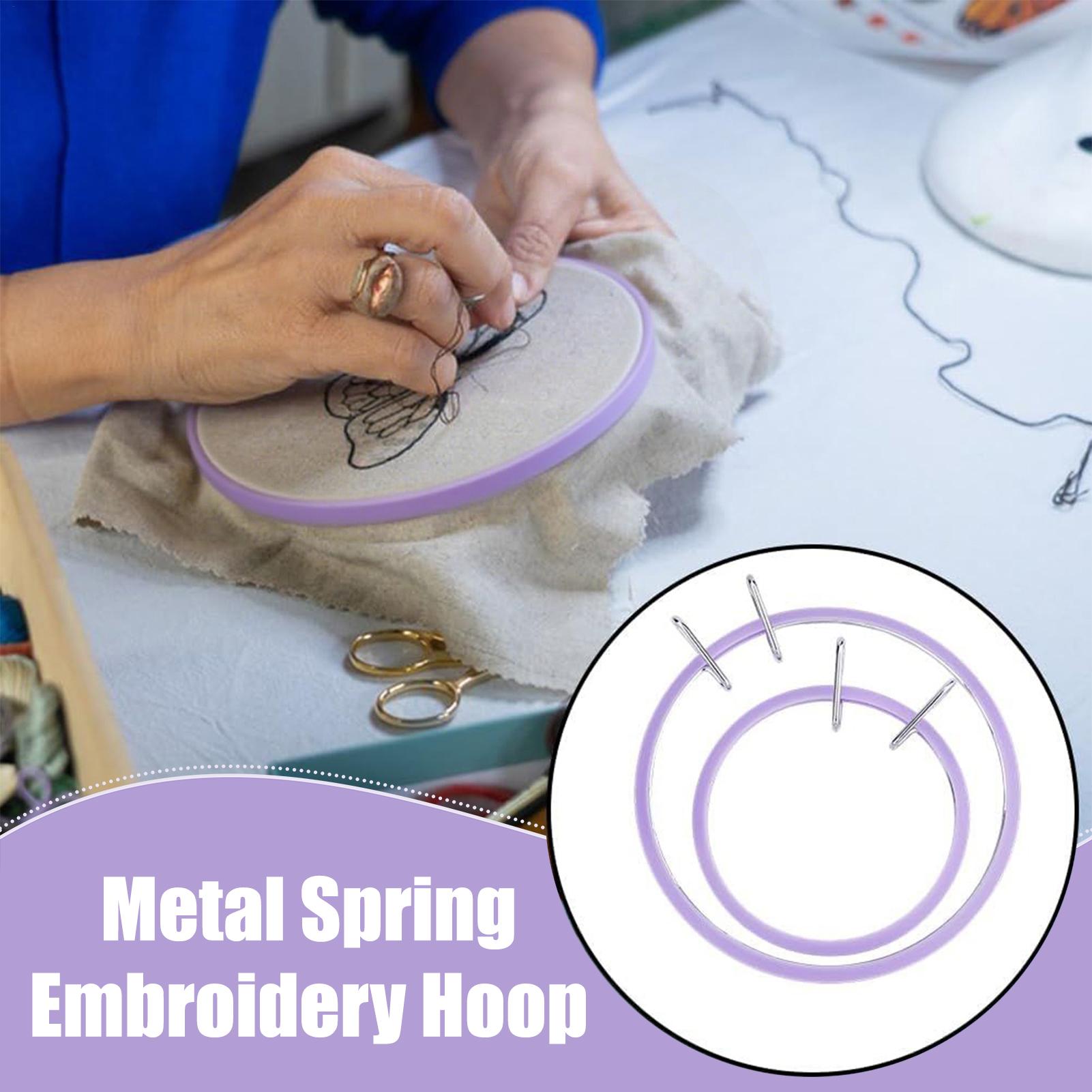 Hoop For Cross Stitching Metal – обзор и цена Embroidery In The Piece