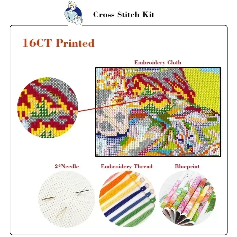 Joy Sunday Cross Stitch Kits S – обзор и цена Embroidery Artist