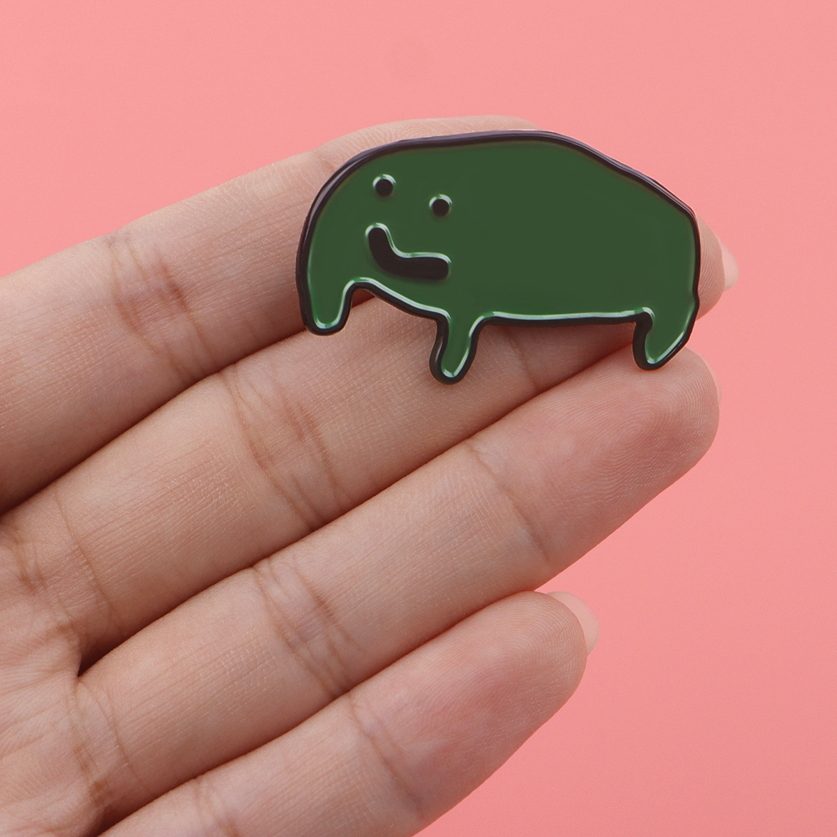 Cartoon Frog Brooch Pin Badge  – обзор и цена Embroidery Garment