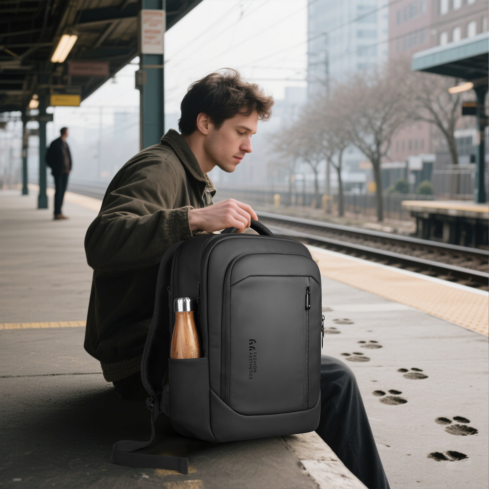 HK New Design Travel Backpack  – обзор и цена Embroidery Job