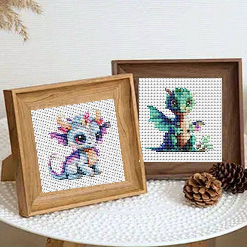 12Pcs Dragon Cross Stitch 11CT – обзор и цена Embroidery Job
