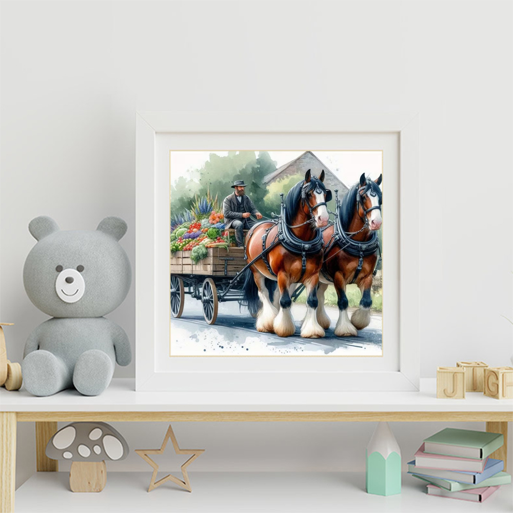 Momoart Horse Diamond Embroide – обзор и цена Embroidery Horse