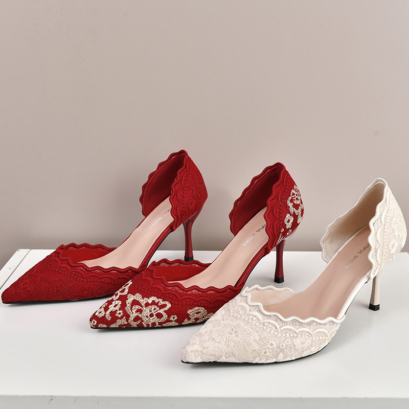 Luxury Red White Lace Embroide – обзор и цена Embroidery In The Piece