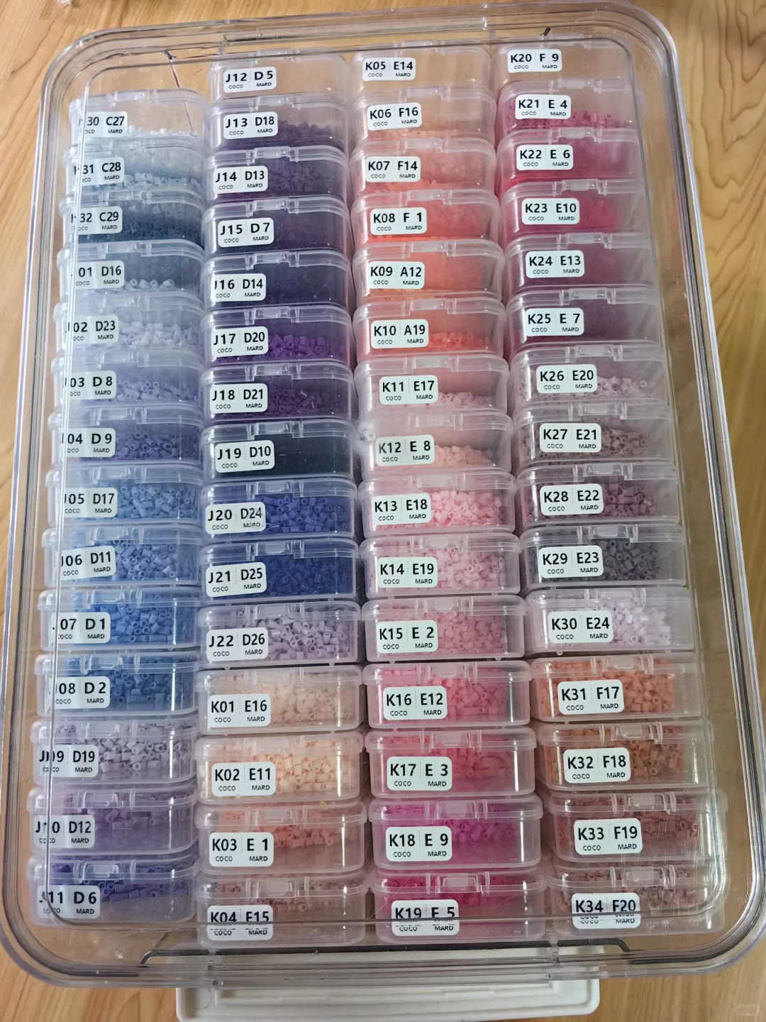 60pcs Transparent Plastic Stor – обзор и цена Embroidery Gift