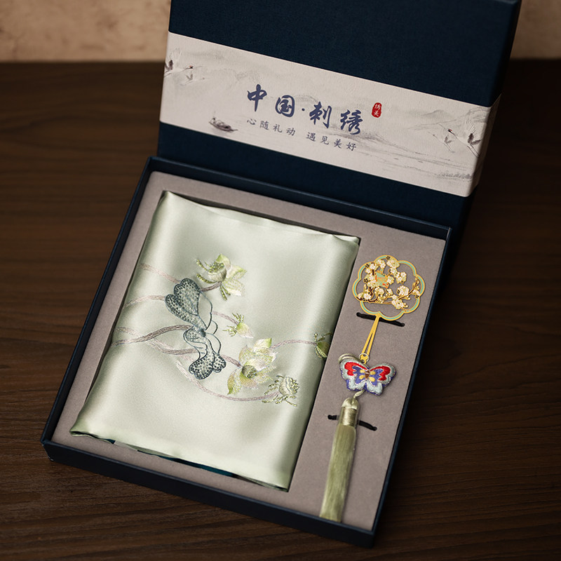 Suzhou Embroidery Scarf and Bo – обзор и цена Embroidery Gift