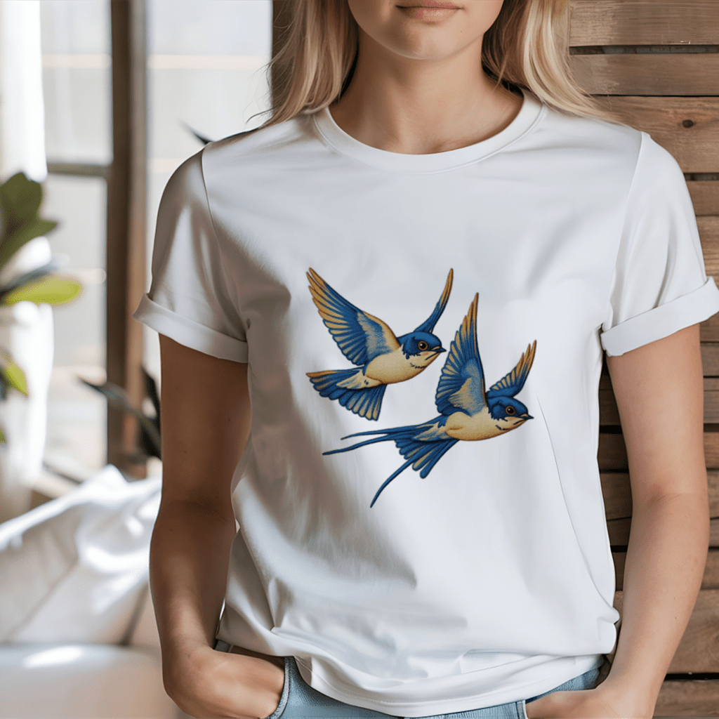 1/2/3 Pieces Swallow-Pattern F – обзор и цена Embroidery In The Piece
