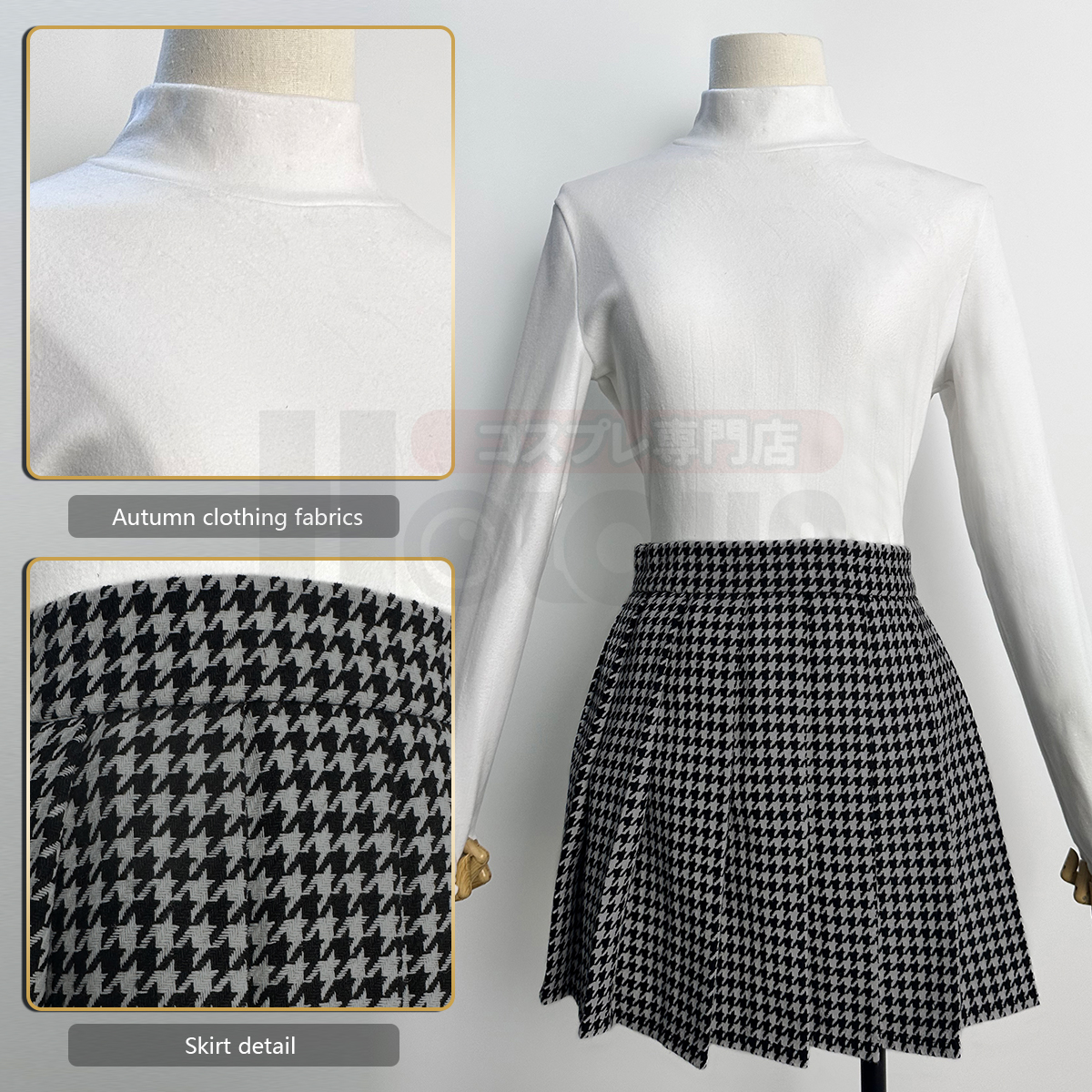 HOLOUN Kujikawa Rise Cosplay C – обзор и цена Embroidery Shirt