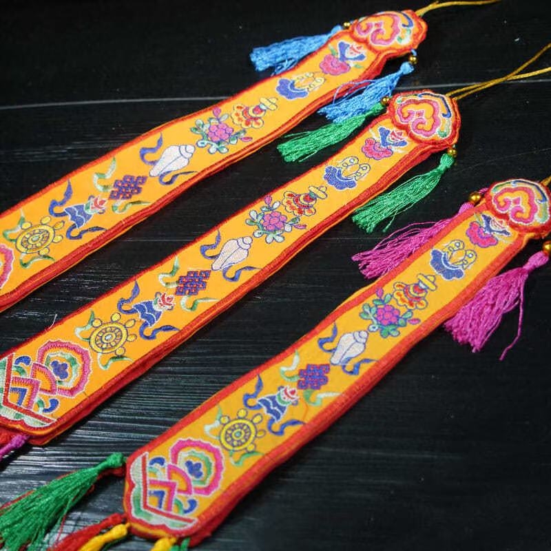 Nepal Handmade Eight Auspiciou – обзор и цена Embroidery Gift