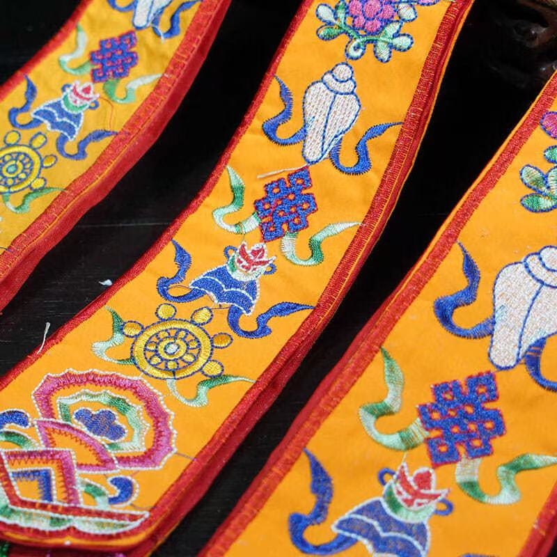 Nepal Handmade Eight Auspiciou – обзор и цена Embroidery Gift