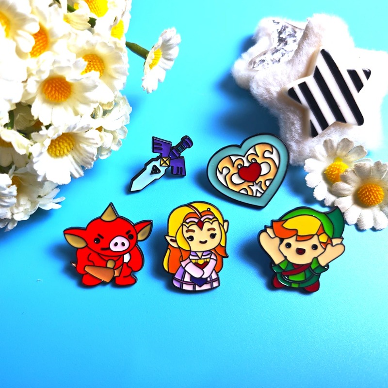 New 5pcs Cute Anime Figures En – обзор и цена Embroidery Garment