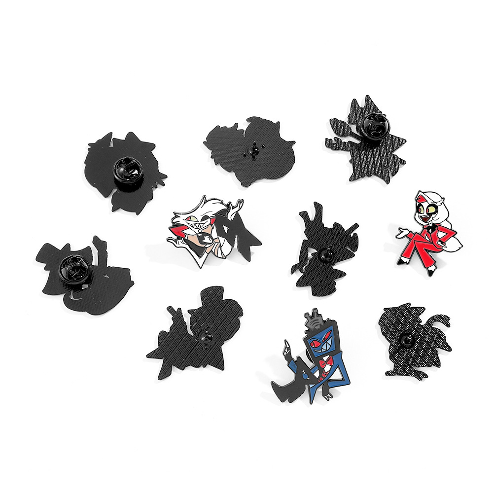 Hazbin Hotel Enamel Pin Brooch – обзор и цена Embroidery Garment