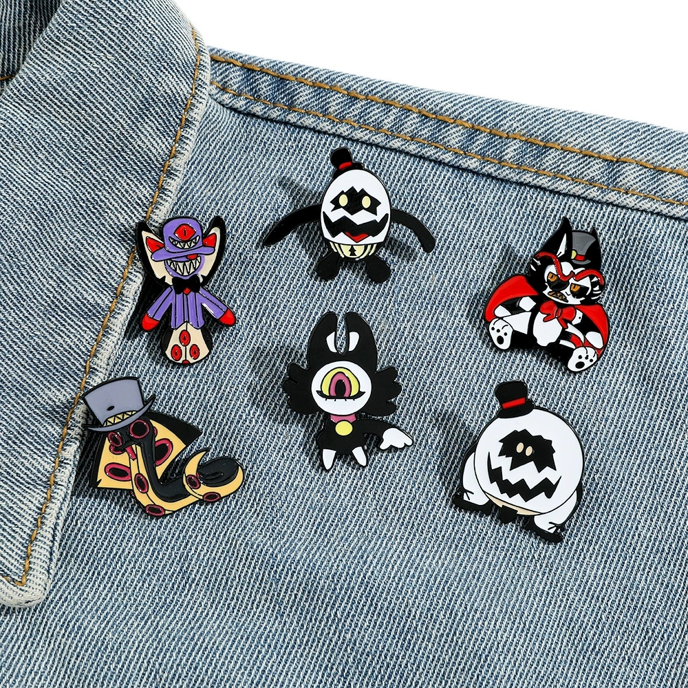 Hazbin Hotel Enamel Pin Brooch – обзор и цена Embroidery Garment