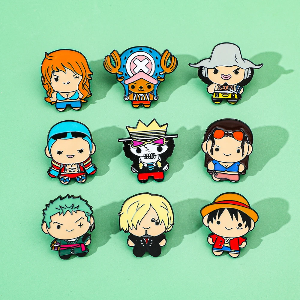 9 Pcs Creative Cartoon Brooch  – обзор и цена Embroidery Garment