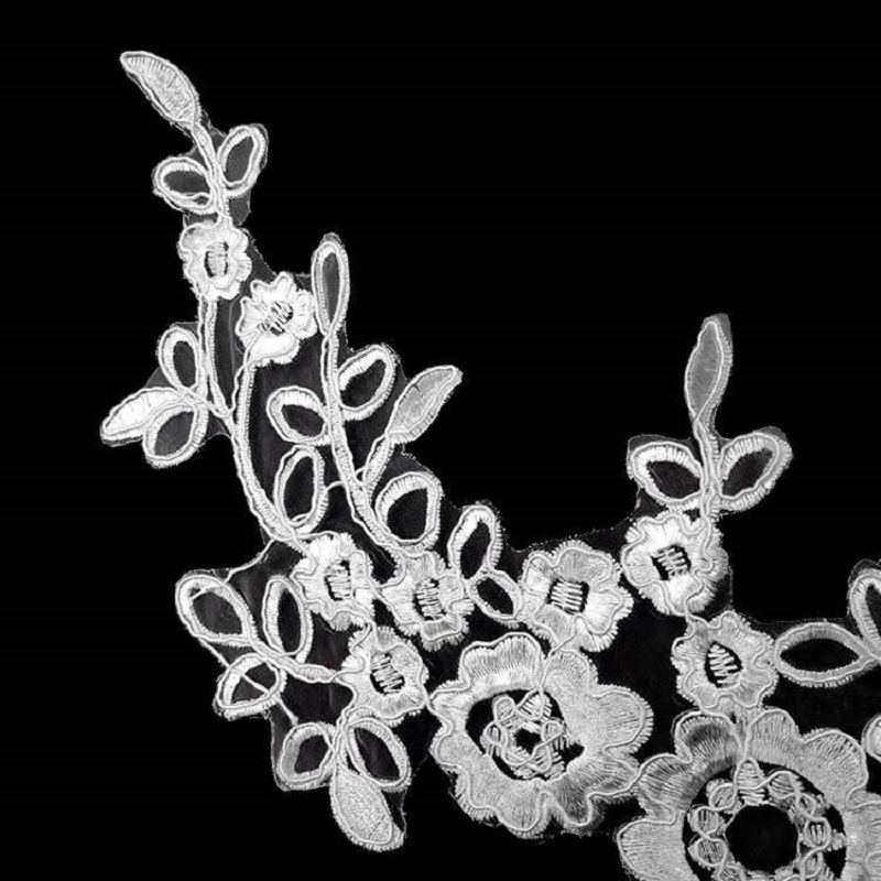 1 Pair Embroidery on the flowe – обзор и цена Embroidery Flower Pattern