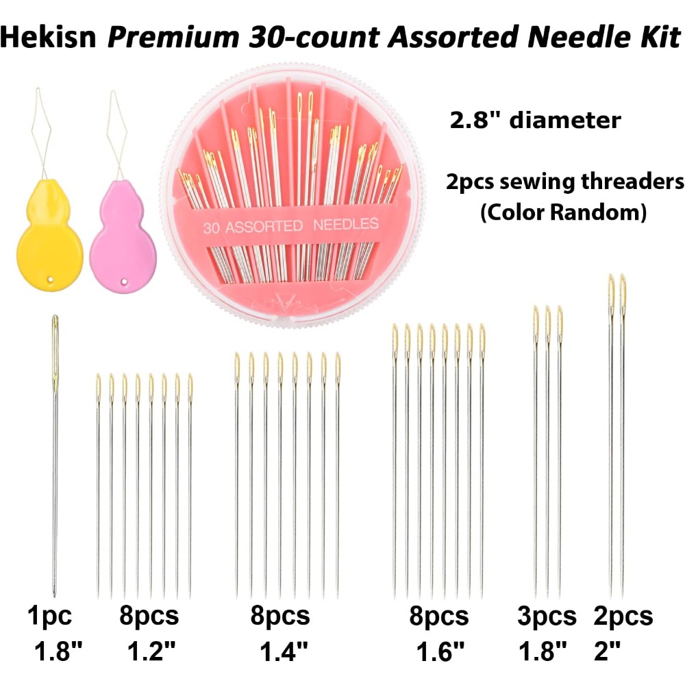 Assorted Hand Sewing Needles K – обзор и цена Embroidery In The Piece