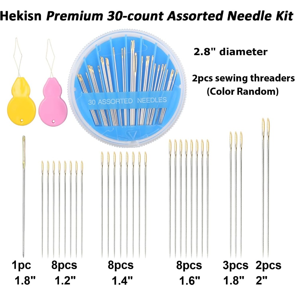 Assorted Hand Sewing Needles S – обзор и цена Embroidery Needles
