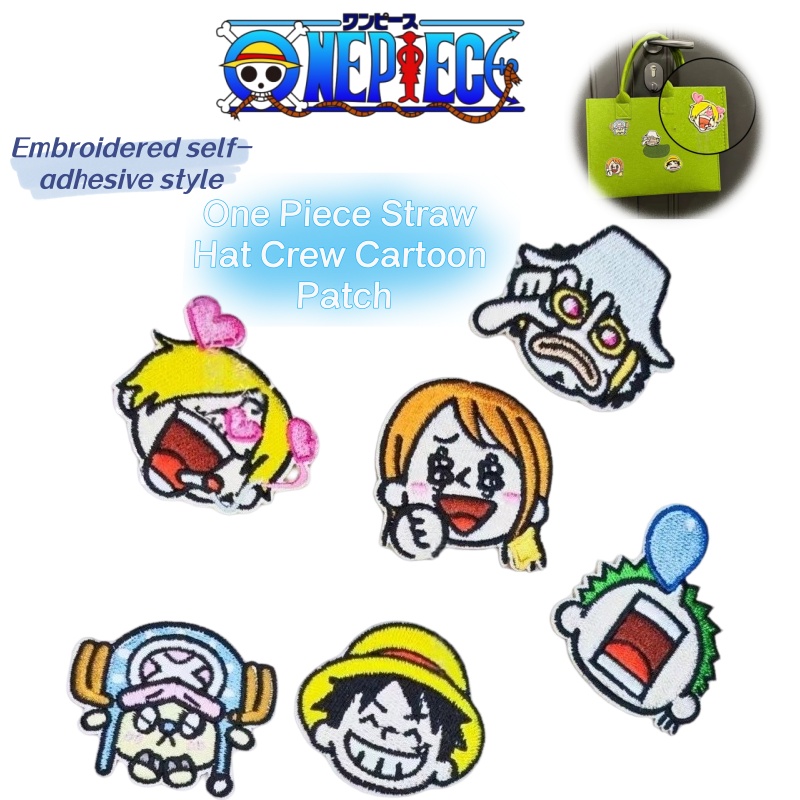 One Piece Straw Hat Crew Anime – обзор и цена Embroidery In The Piece