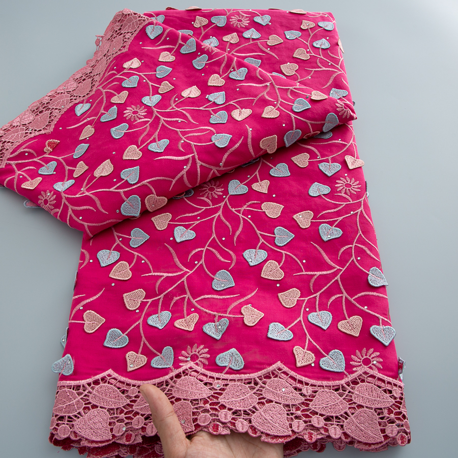 Nigerian Embroidery Cotton Lac – обзор и цена Embroidery Flower Pattern
