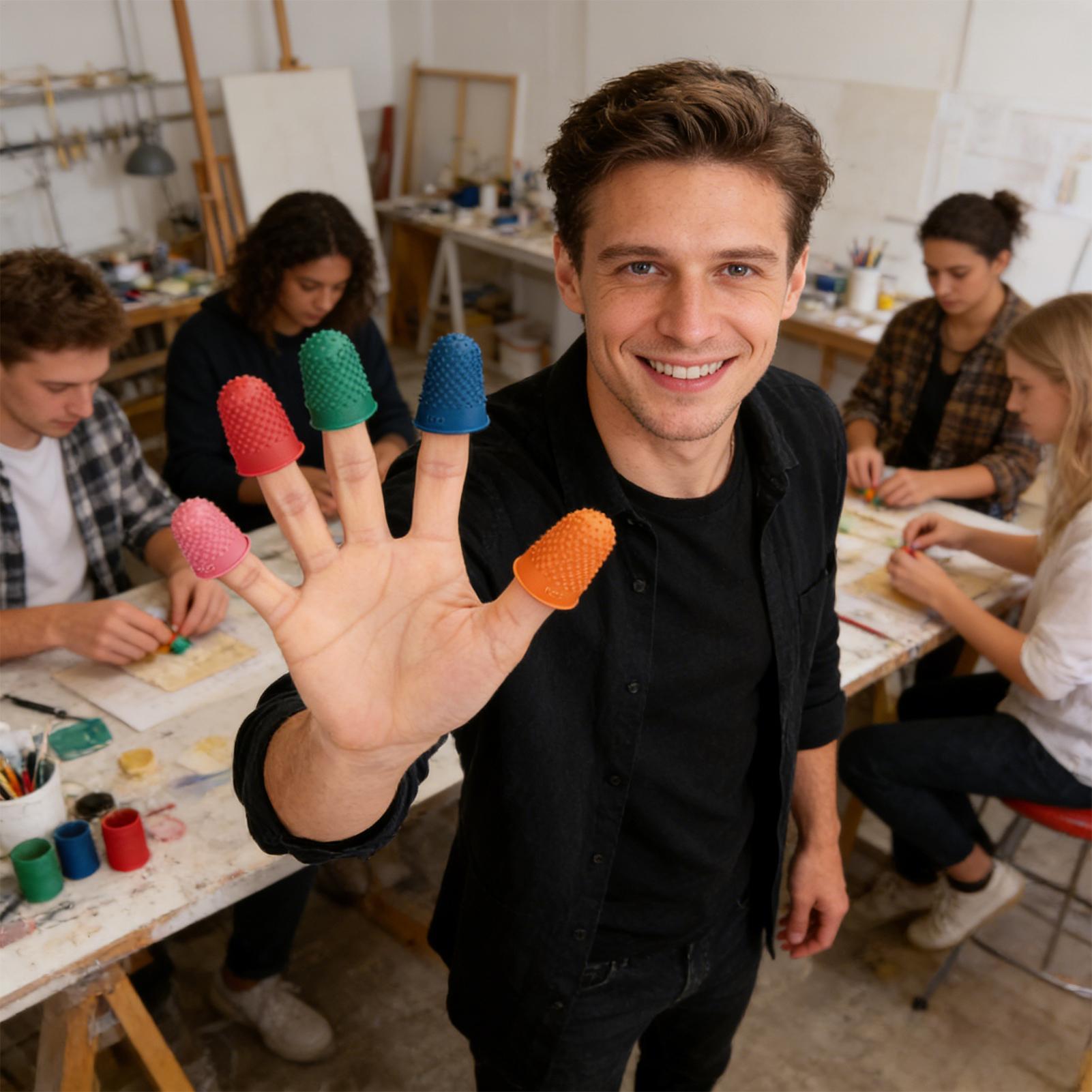 Finger Grips Rubber Reusable P – обзор и цена Embroidery In The Piece