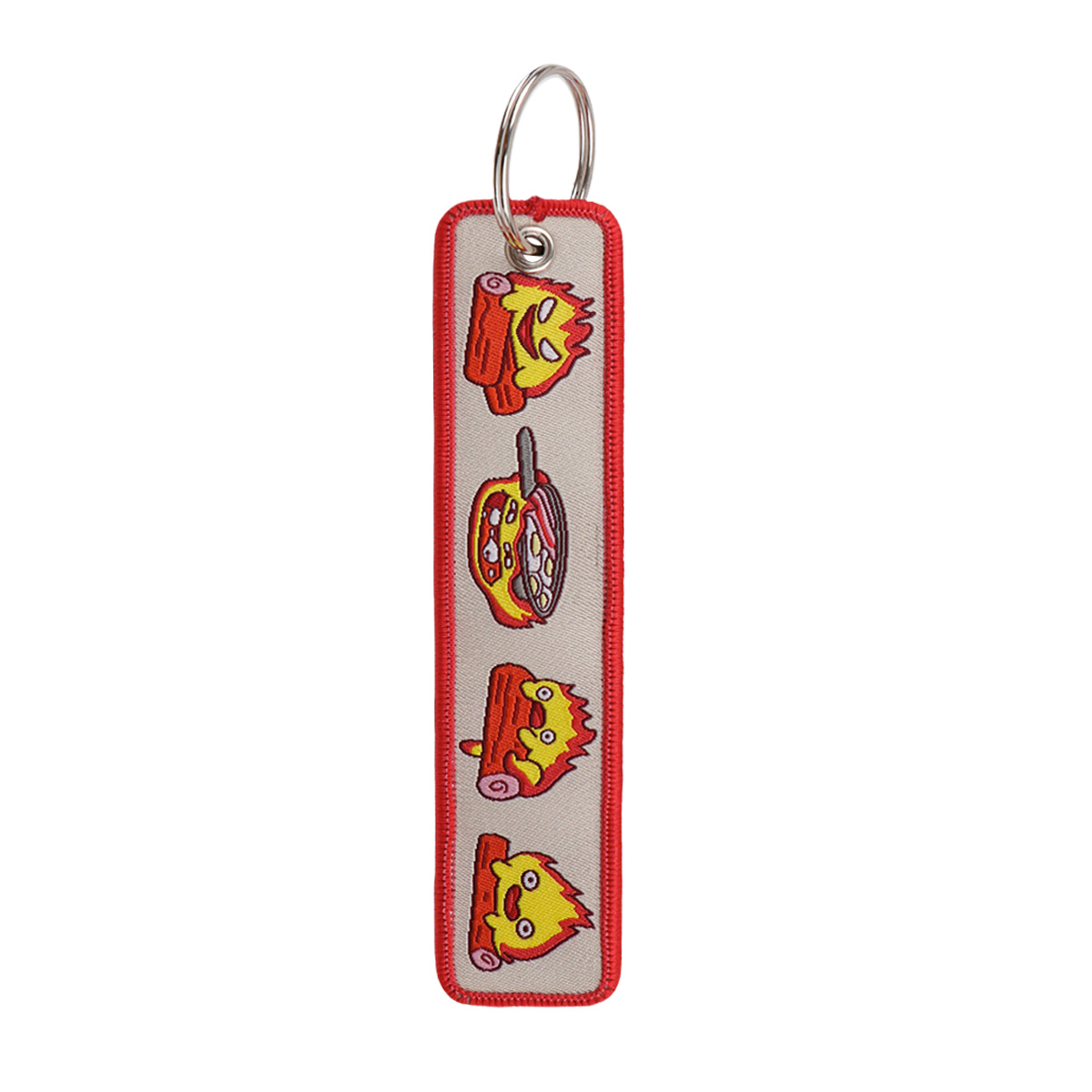 Anime Fire Embroidery Key Fobs – обзор и цена Embroidery Gift