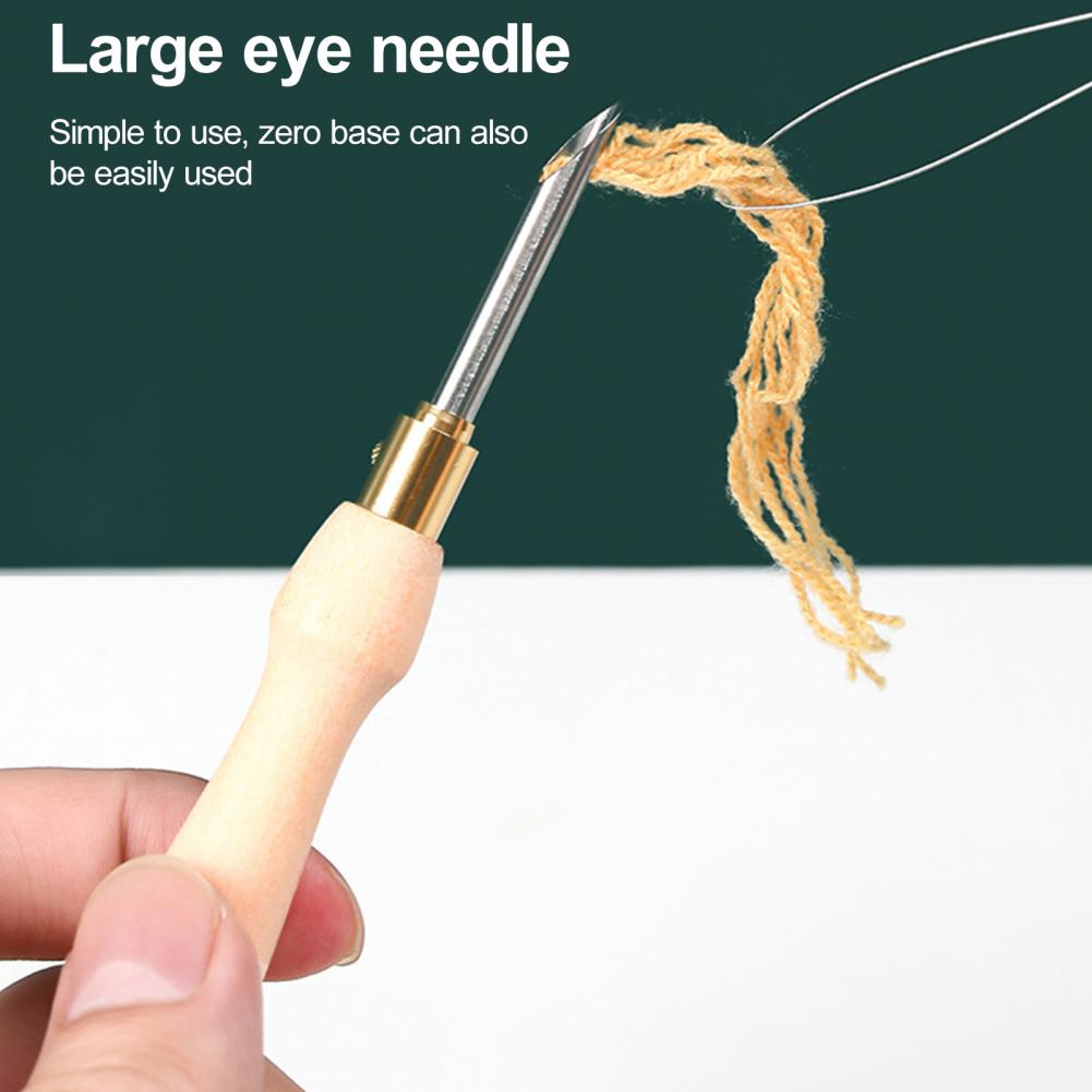Embroidery Needle Wooden Handl – обзор и цена Embroidery Needles