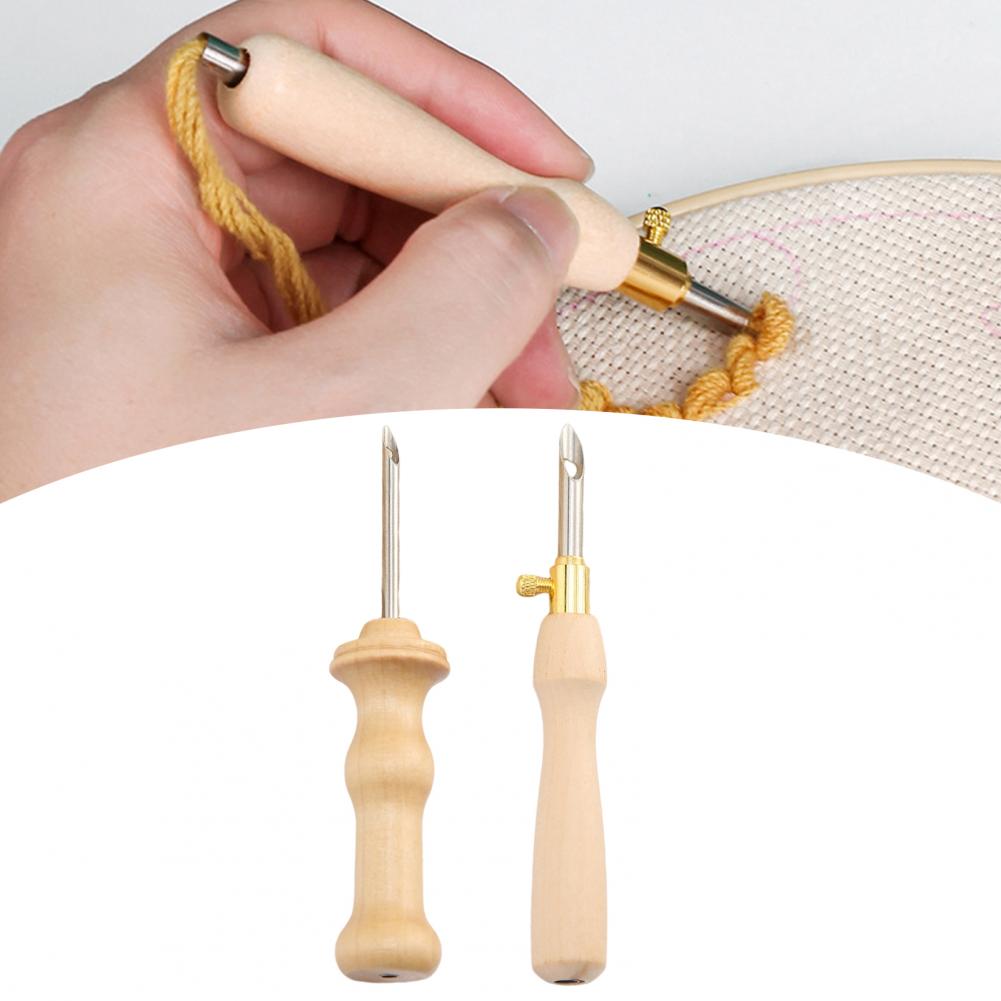 Embroidery Needle Wooden Handl – обзор и цена Embroidery Needles