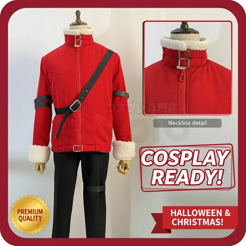 COSAnime Cosplay Costume Levi  – обзор и цена Embroidery Shirt