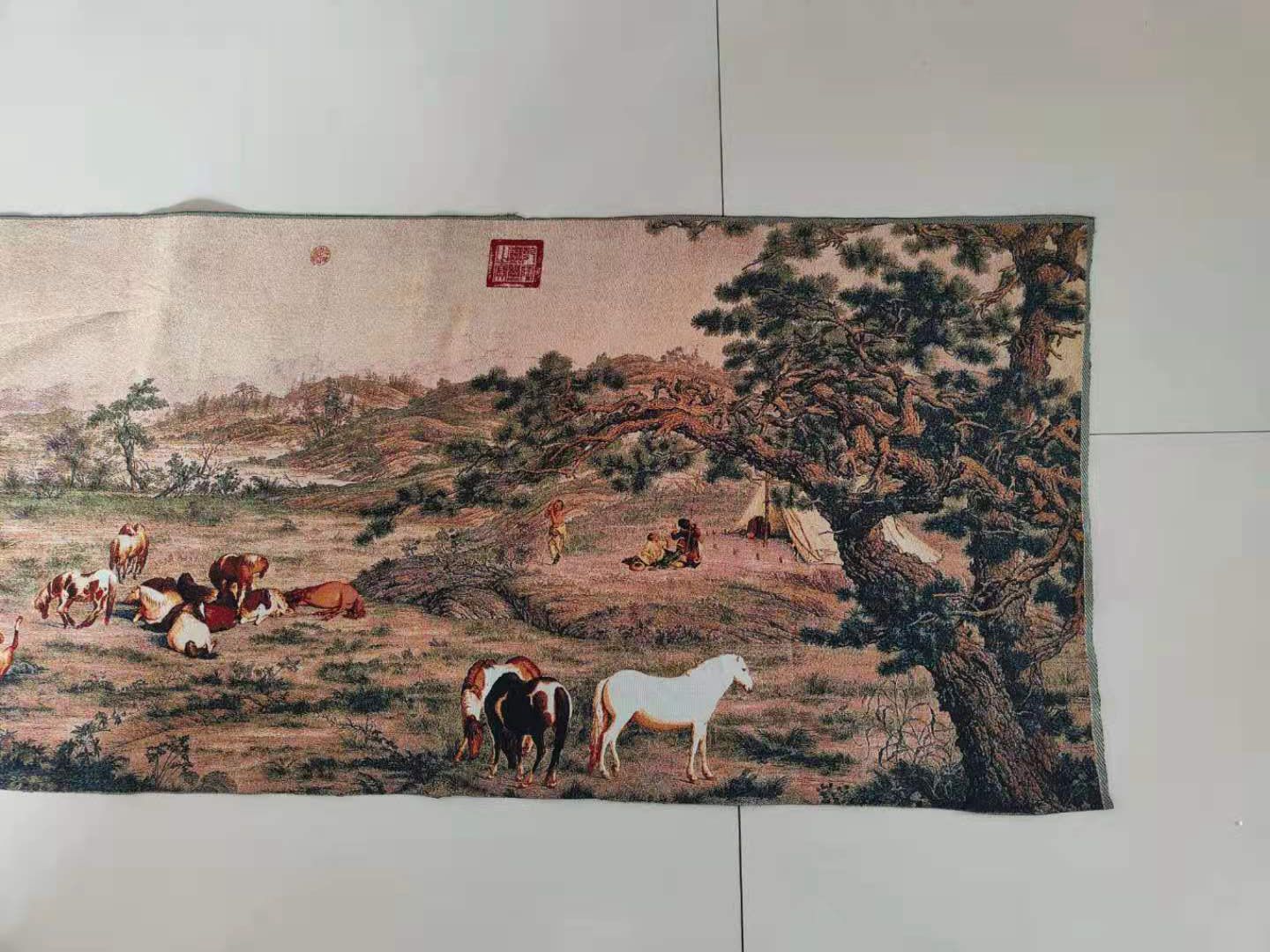 5M Super size Chinese Folk Sil – обзор и цена Embroidery Horse