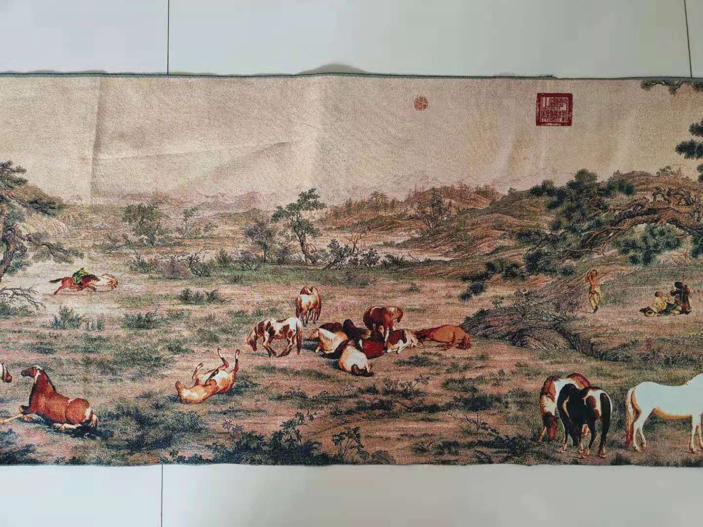 5M Super size Chinese Folk Sil – обзор и цена Embroidery Horse
