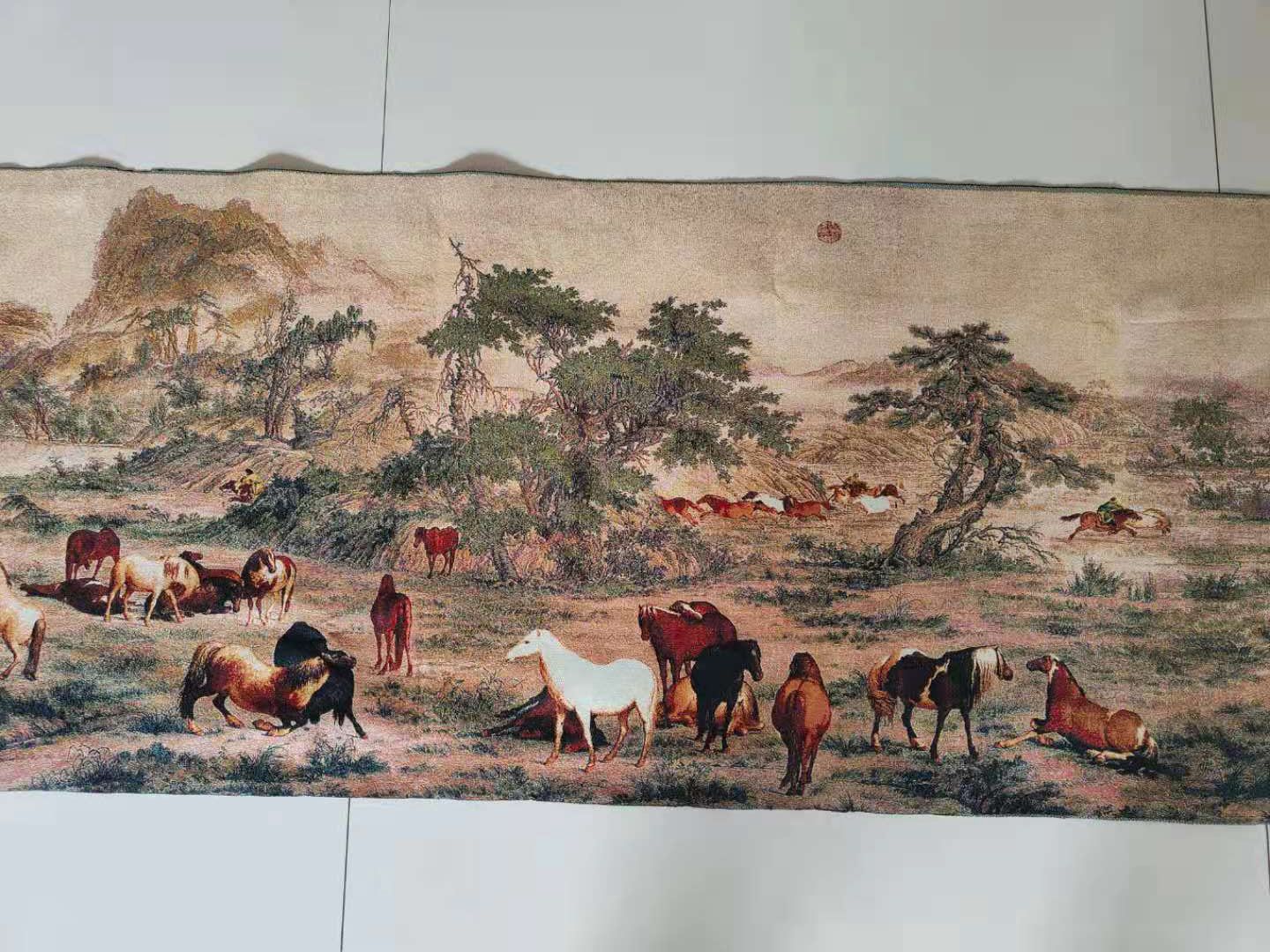 5M Super size Chinese Folk Sil – обзор и цена Embroidery Horse