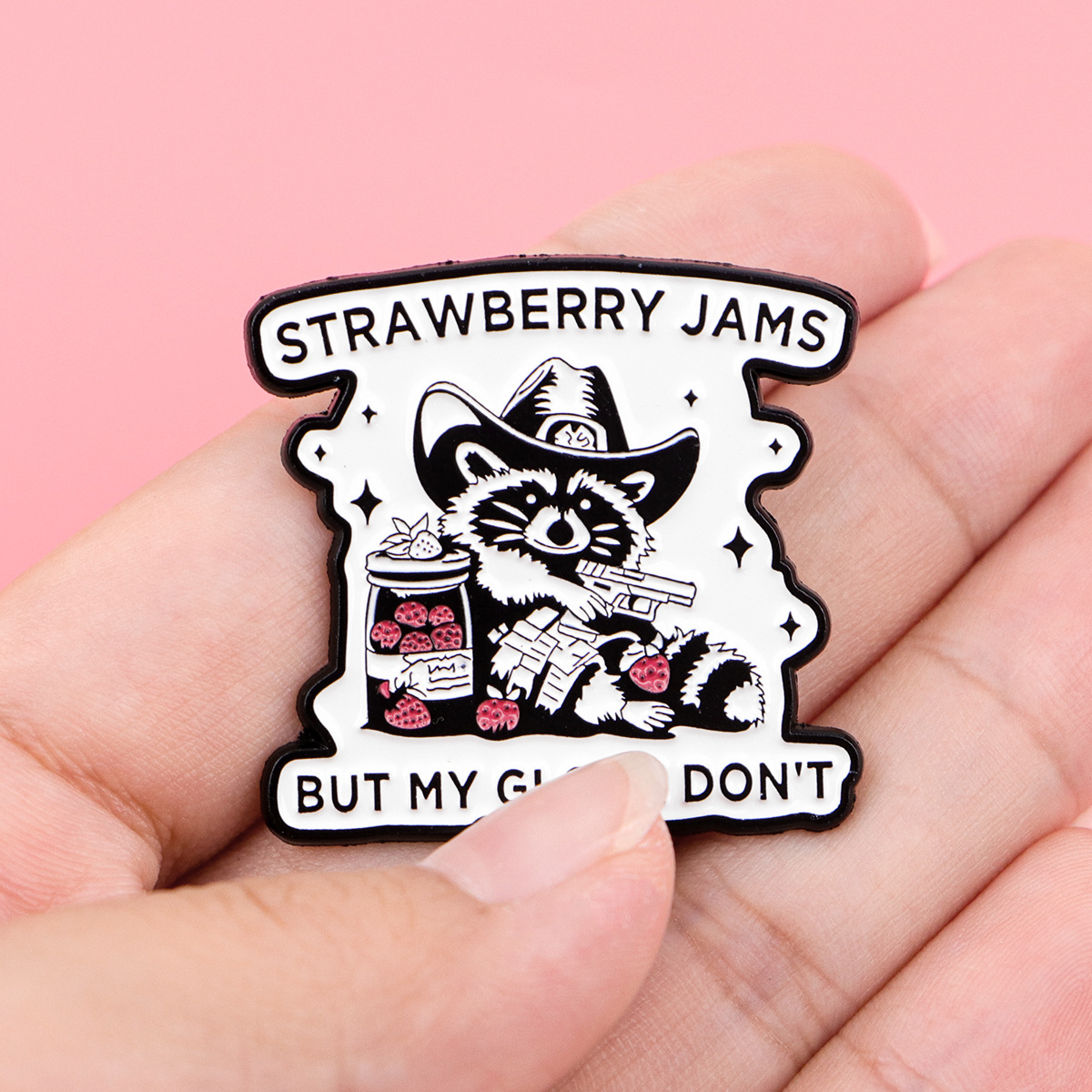 Cute Raccoon Brooch Pin Badge  – обзор и цена Embroidery Garment