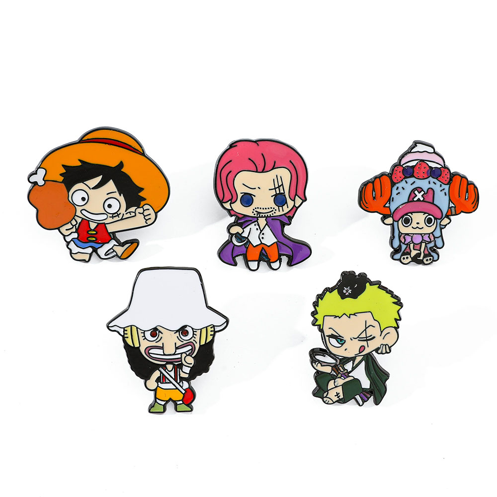 5 Pcs Creative anime Brooch Ha – обзор и цена Embroidery Garment