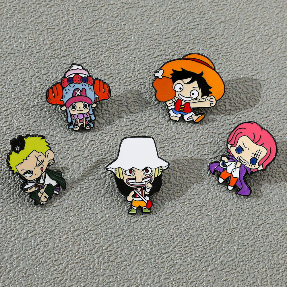 5 Pcs Creative anime Brooch Ha – обзор и цена Embroidery Garment