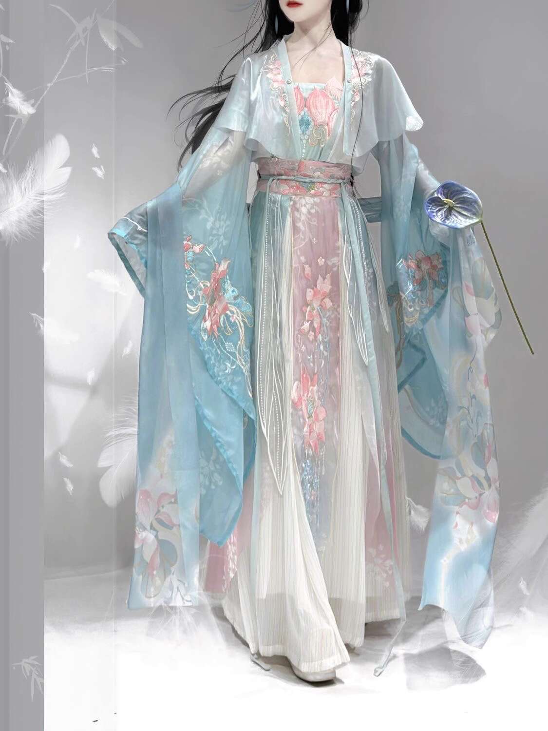 New Hanfu Wei Jinfeng Heavy In – обзор и цена Embroidery In The Piece