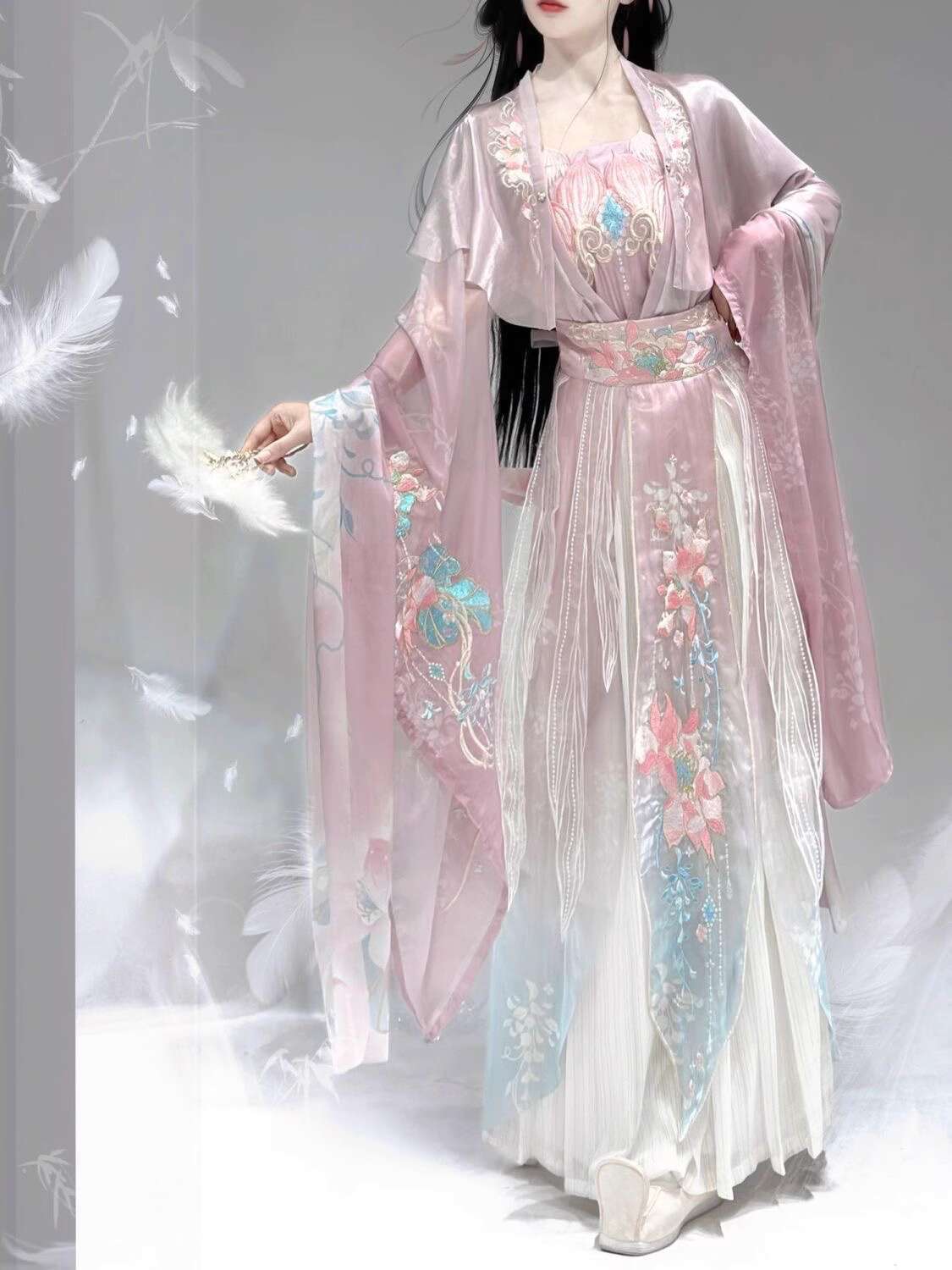 New Hanfu Wei Jinfeng Heavy In – обзор и цена Embroidery In The Piece