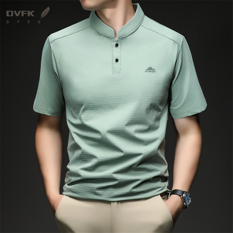 Mens Short Sleeve Mandarin Col – обзор и цена Embroidery Shirt
